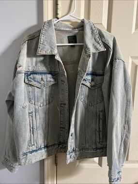 wild fable Light Wash Blue Denim Jacket